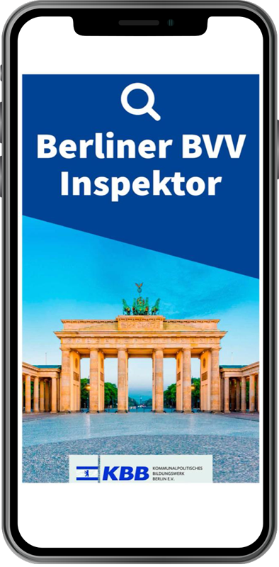 BVV-Inspektor App Startseite
